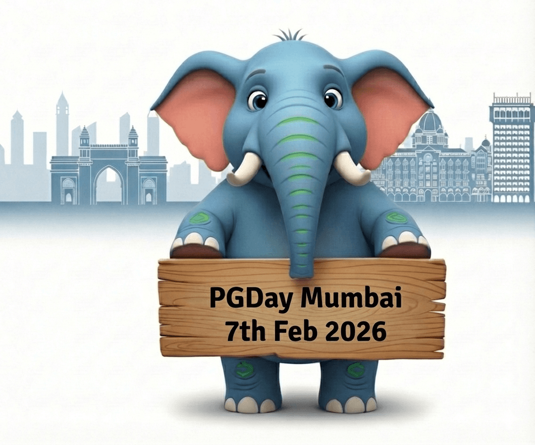 Postgres Mumbai Mascot - Click to submit CFP